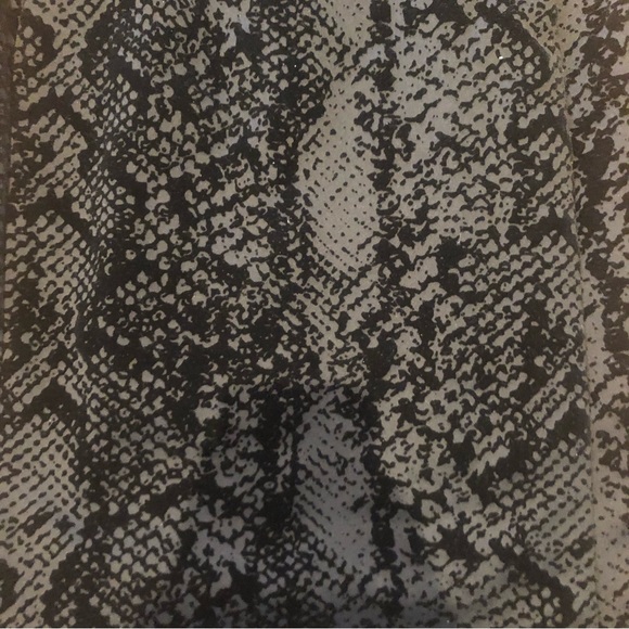 Calvin Klein Snake Skin Velvet Dress - Picture 2 of 5